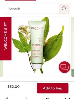 NIP Clarins Purifying Gentle Foaming Cleanser - Light Green